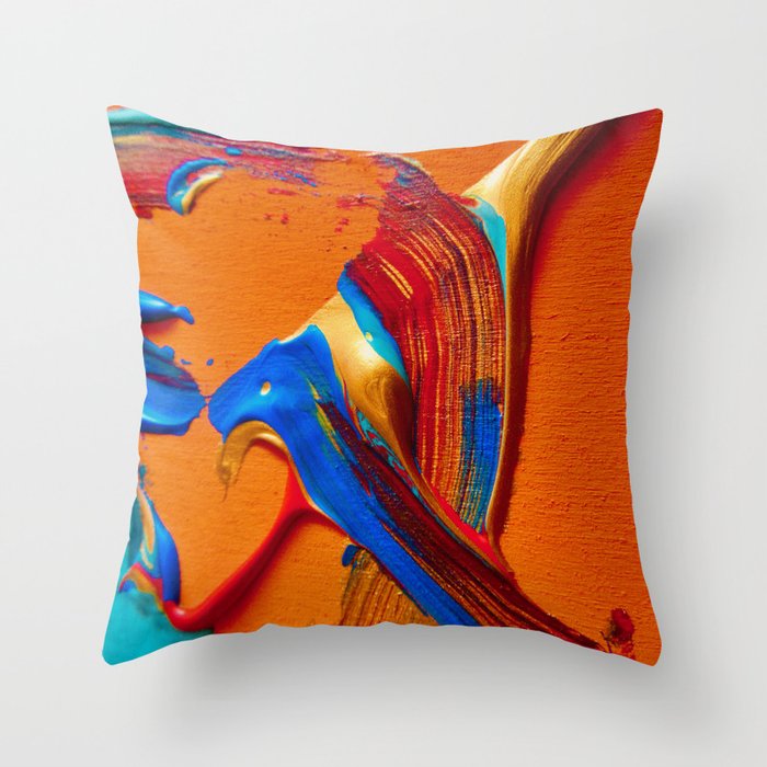 Red blue clearance throw pillows