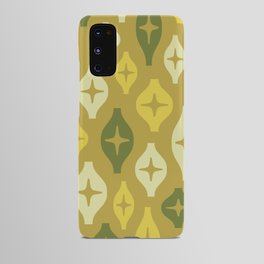 Floating Lanterns 635 Olive Green Yellow and Beige Android Case