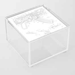 Ak 47 Assembly Instruction - Cool Design On Poster Tshirt And More Acrylic Box