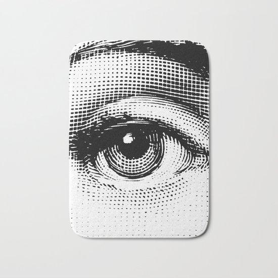 Lina Cavalieri Eye 01 Bath Mat
