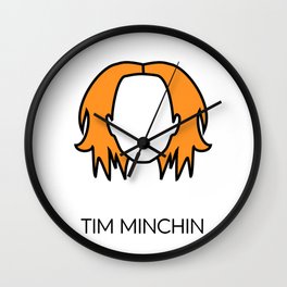 No Face Minchin - Tim Minchin Wall Clock