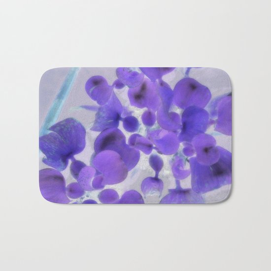 Flower | Flowers | Purple Water Plant Bath Mat