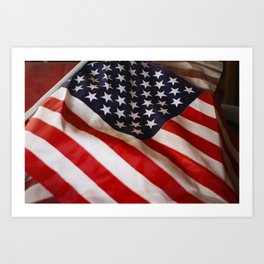 American Flag  Art Print