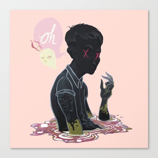 oh Canvas Print