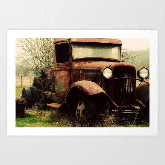 Vintage Ford Art Print