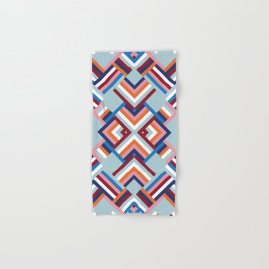 Herringbone Pattern No.2 Hand & Bath Towel