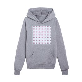 soft Flower 10- pink and blue Kids Pullover Hoodies