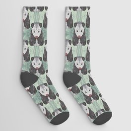 Ornate Opossum Socks