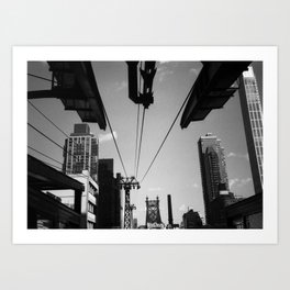 New York City, Roosevelt Island Tram | 35mm Film Photography Art Print