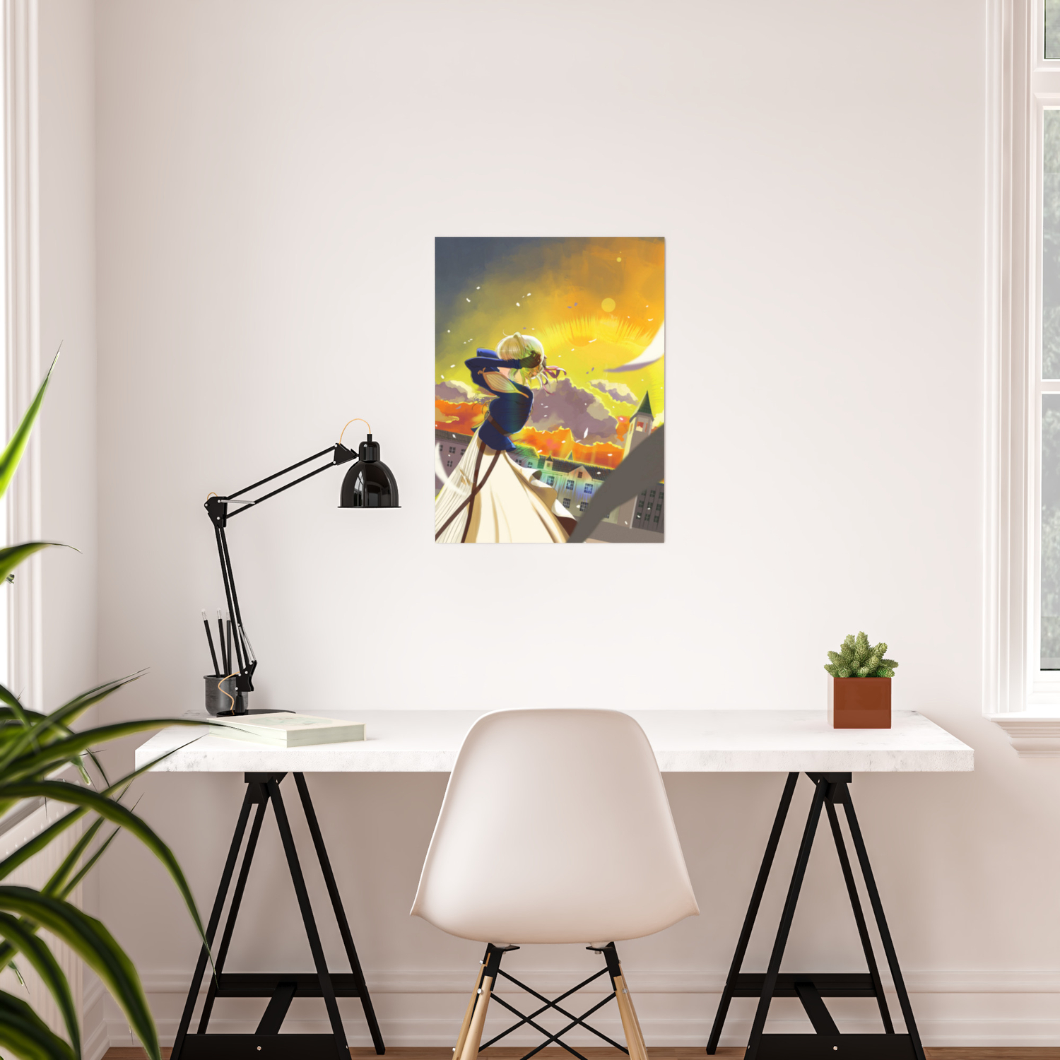 Violet Evergarden Fanart Poster By Sayuui Society6 Tons of awesome violet evergarden wallpapers to download for free. violet evergarden fanart poster by sayuui