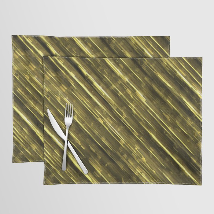 Gold Speed Placemat
