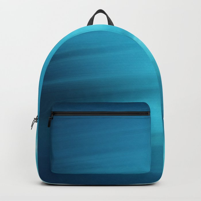 Underwater blue background Backpack