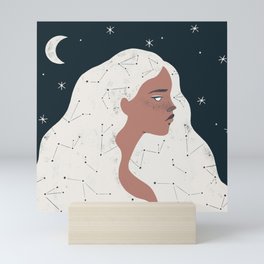 keeper of stars Mini Art Print