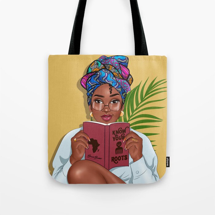 READ BETWEEN THE LINES by Bennie Buatsie Tote Bag