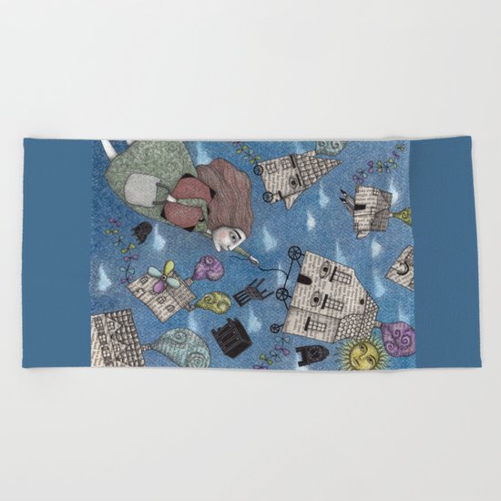 Moving Day Beach Towel