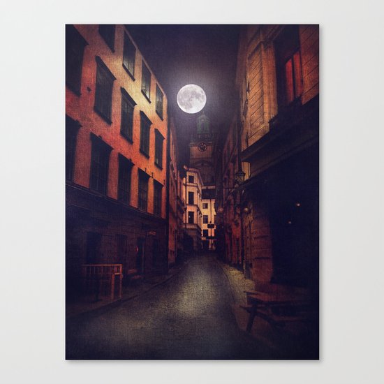 Gamla Stan, Stockholm. Canvas Print