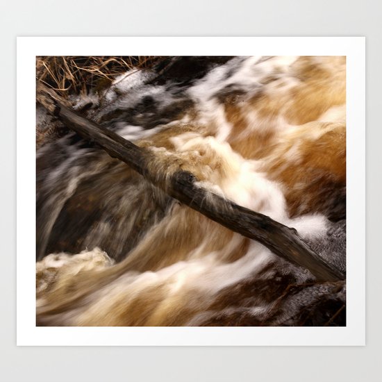 Flowing Water Art Print