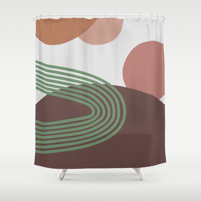 Imbalance Shower Curtain