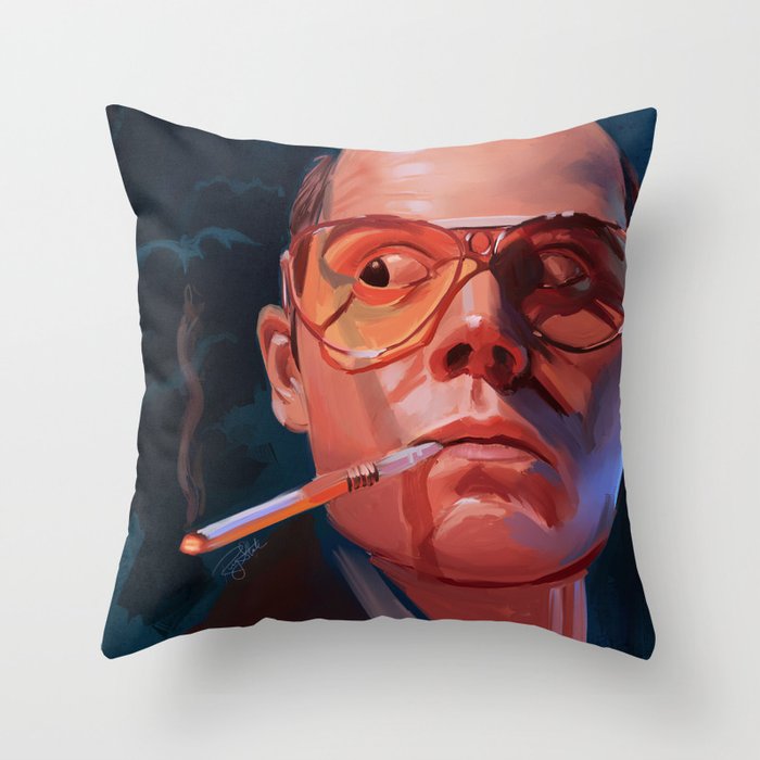 Fear & Loathing Throw Pillow
