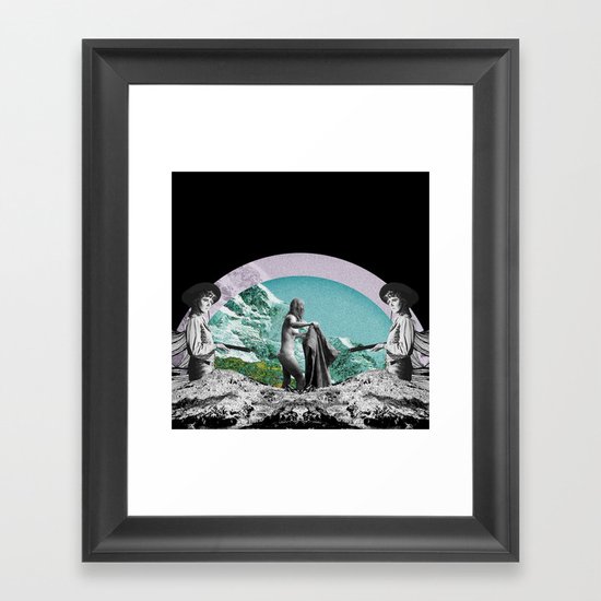 Memory Pools Framed Art Print