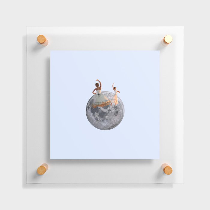 dancing in the moonlight Floating Acrylic Print