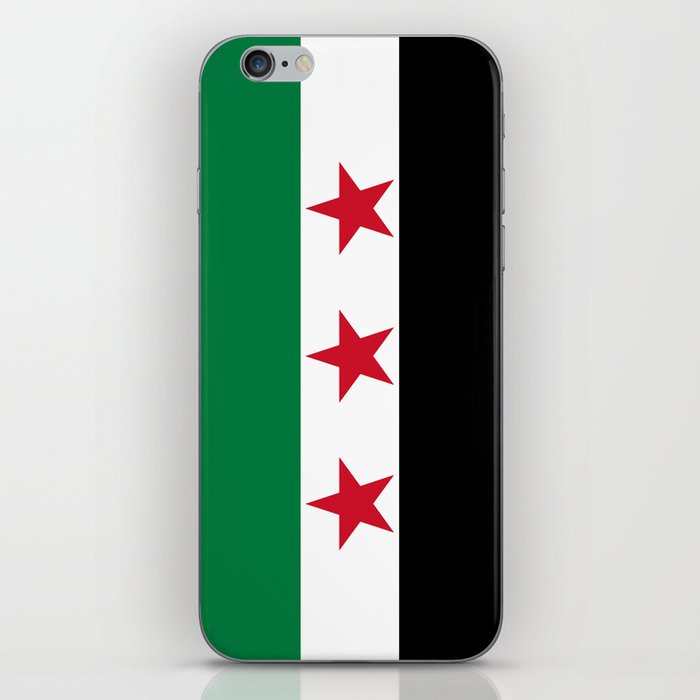 Independence flag of Syria iPhone Skin