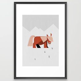 Gisella the Pony Framed Art Print