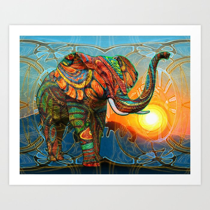 Elephant's Dream Art Print