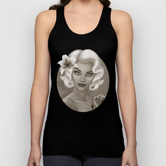 Silent Stargazer Unisex Tank Top