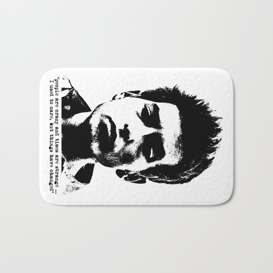 Bob Dylan Things Have Changed Bath Mat