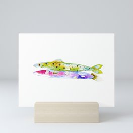 Rainbow Fish  Mini Art Print