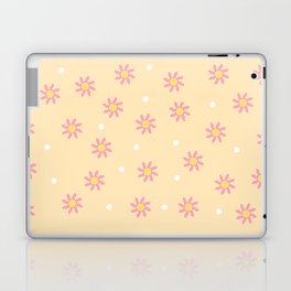 Pink Camellia Pattern Laptop Skin
