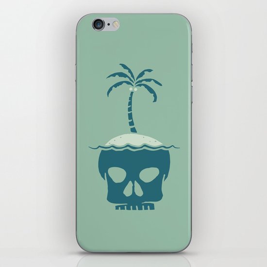 Skull Island – Green iPhone Skin
