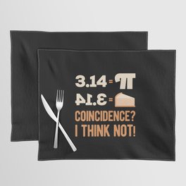 Funny Pi Day Placemat