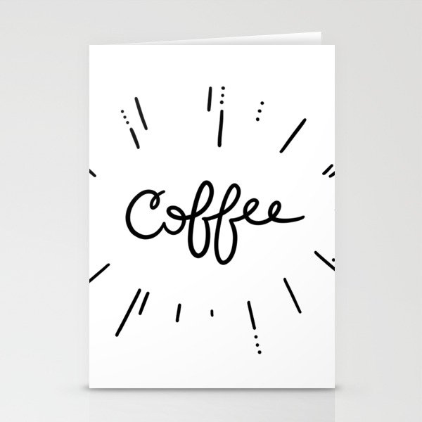 Coffee! Stationery Cards