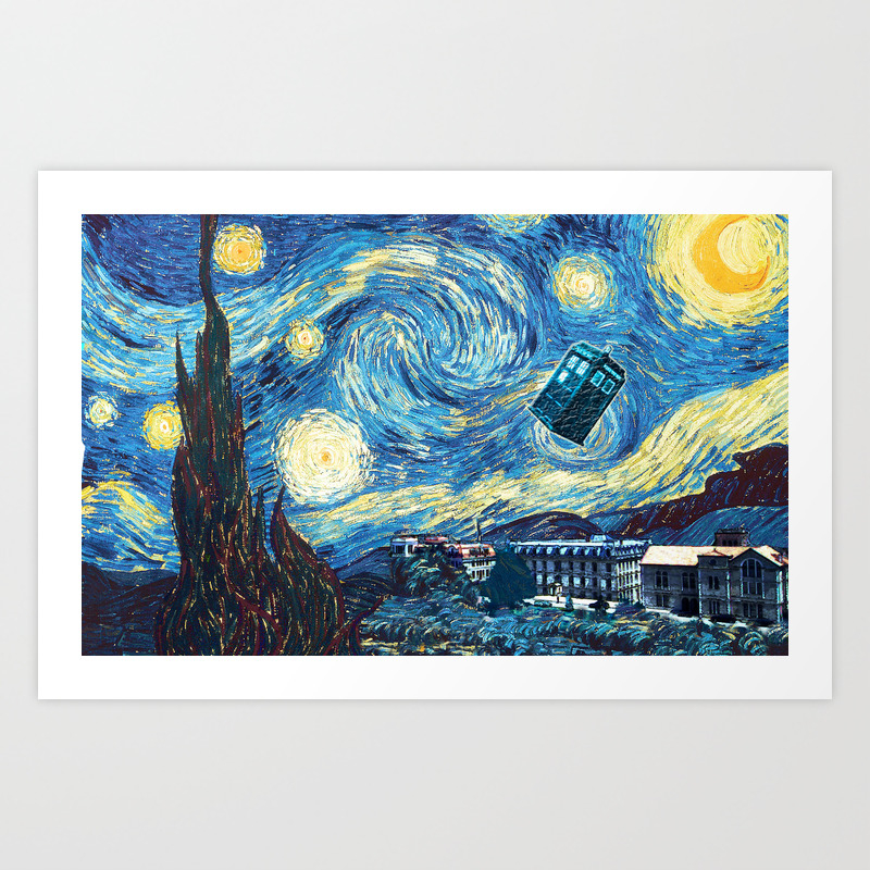 Vincent And The Doctor Bosphorus Art Print By Bosphorus Society6