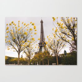 Springtime in Paris Canvas Print
