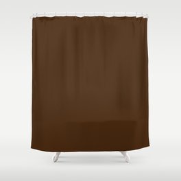 Chocolate Shower Curtain