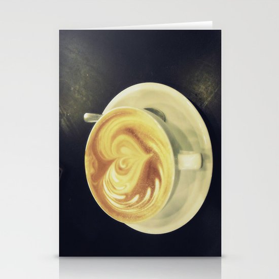 Latte Love ~ coffee Stationery Cards