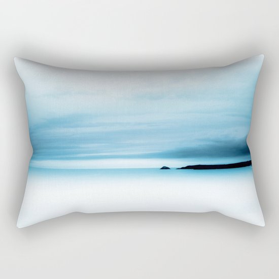 cool blue sea Rectangular Pillow
