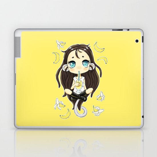 Banana Milkshake Laptop & iPad Skin
