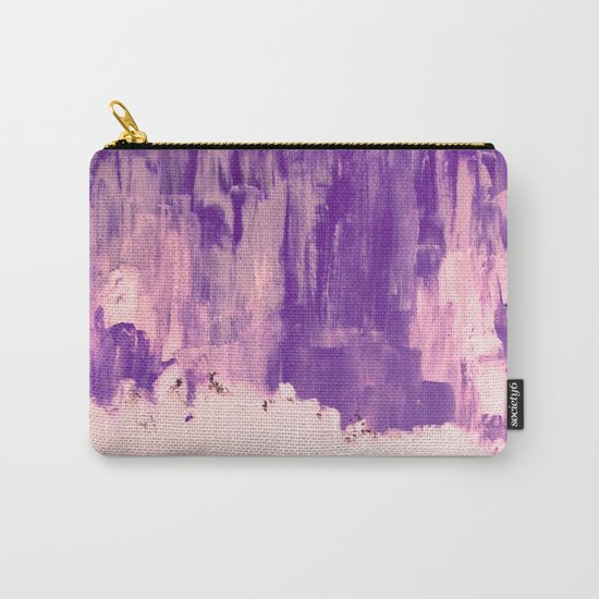 Snow Dreams in Autumn, Solar Flares Series Carry-All Pouch