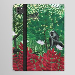 Henri Rousseau, Exotic, Artprints iPad Folio Case