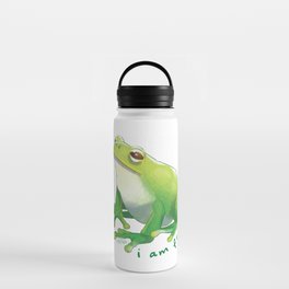 I Am Frog | Hana Stupid Art Water Bottle