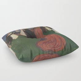 Edvard Munch The Dance of Life (1899–1900)  Floor Pillow