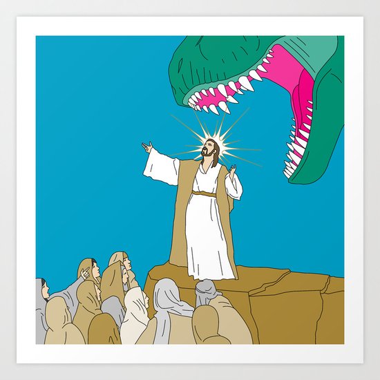 Jesus, Etc. Art Print
