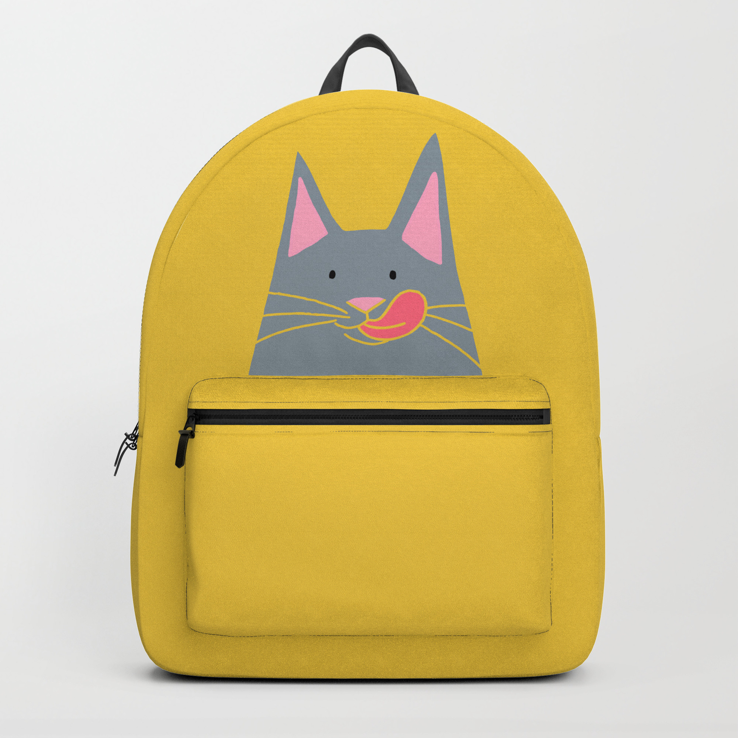 cute yellow backpack