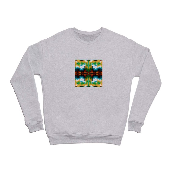 Abstract City Skyscape Crewneck Sweatshirt