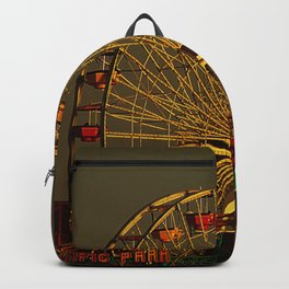 Pacific Park at sunset Backpack