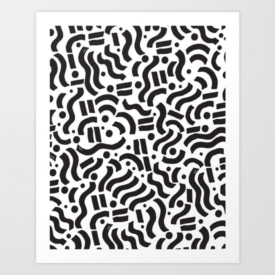 ABSTRACT 0018 Art Print